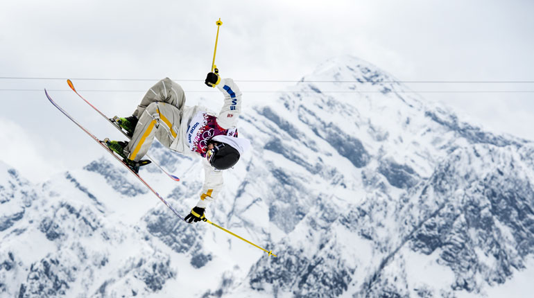 Emma Dahlström under OS i Sotji 2014. Foto: TT