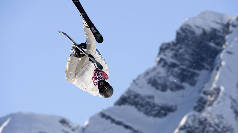Jesper Tjäder under OS 2014. Foto: TT