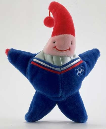 Maskot Albertville 1992: Magique